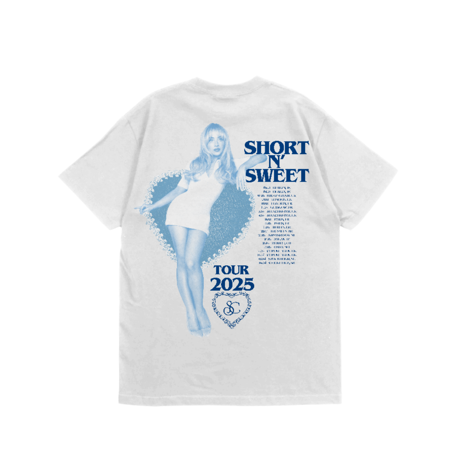 Sabrina Carpenter - Short n' Sweet EU/UK Tour Is So Nice Tee