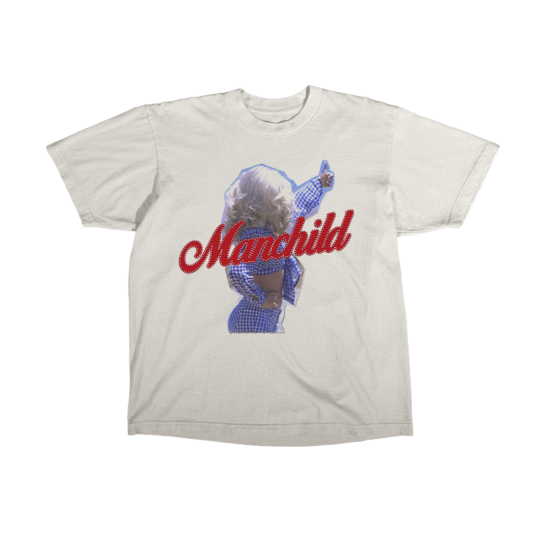 Manchild Rhinestone T-Shirt - Sabrina Carpenter UK