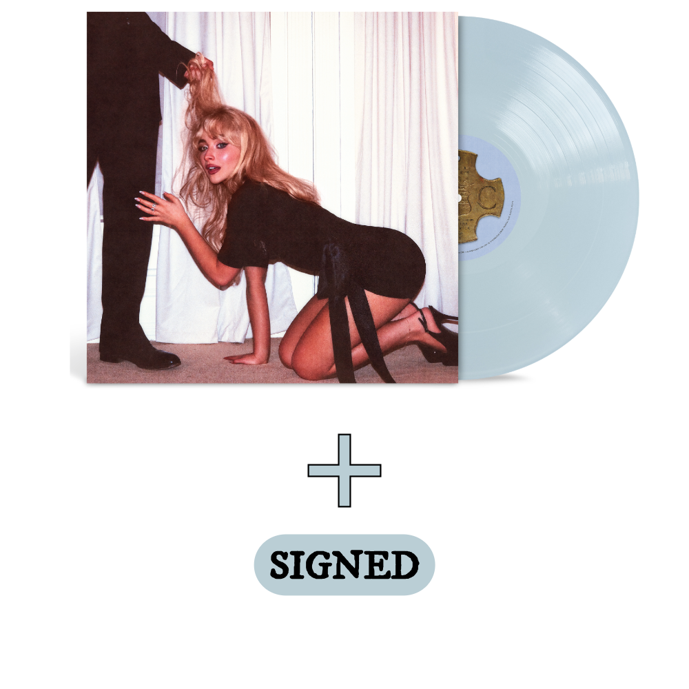 Man's Best Friend Standard LP + Signed Art Card Bundle - Sabrina