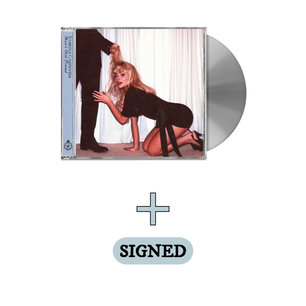 Man's Best Friend Standard CD + Signed Art Card Bundle - Sabrina