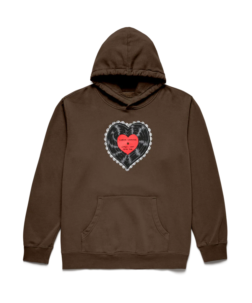 Red heart hoodie hotsell