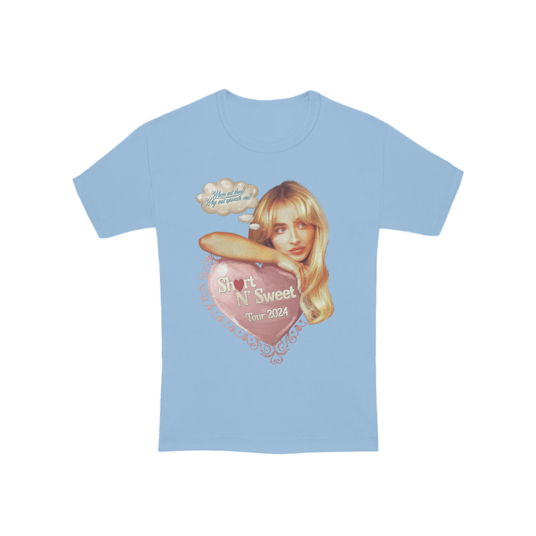 Sabrina Carpenter - Short n' Sweet Tour Where Are Thou Tee