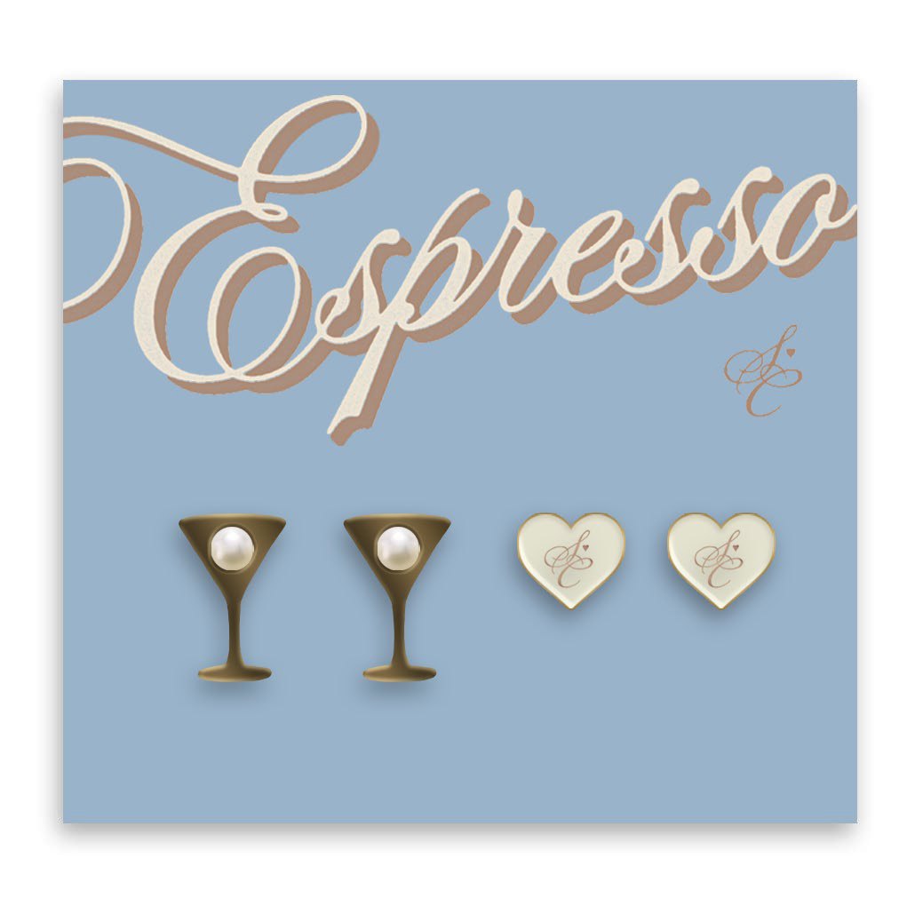 Sabrina Carpenter - espresso earring set