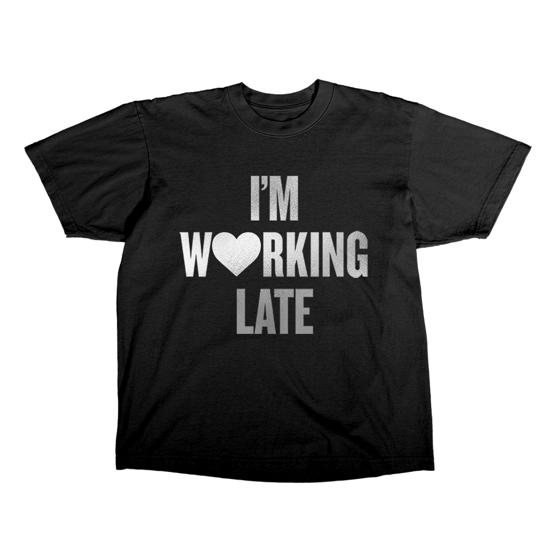 Sabrina Carpenter - I'm working late black t-shirt