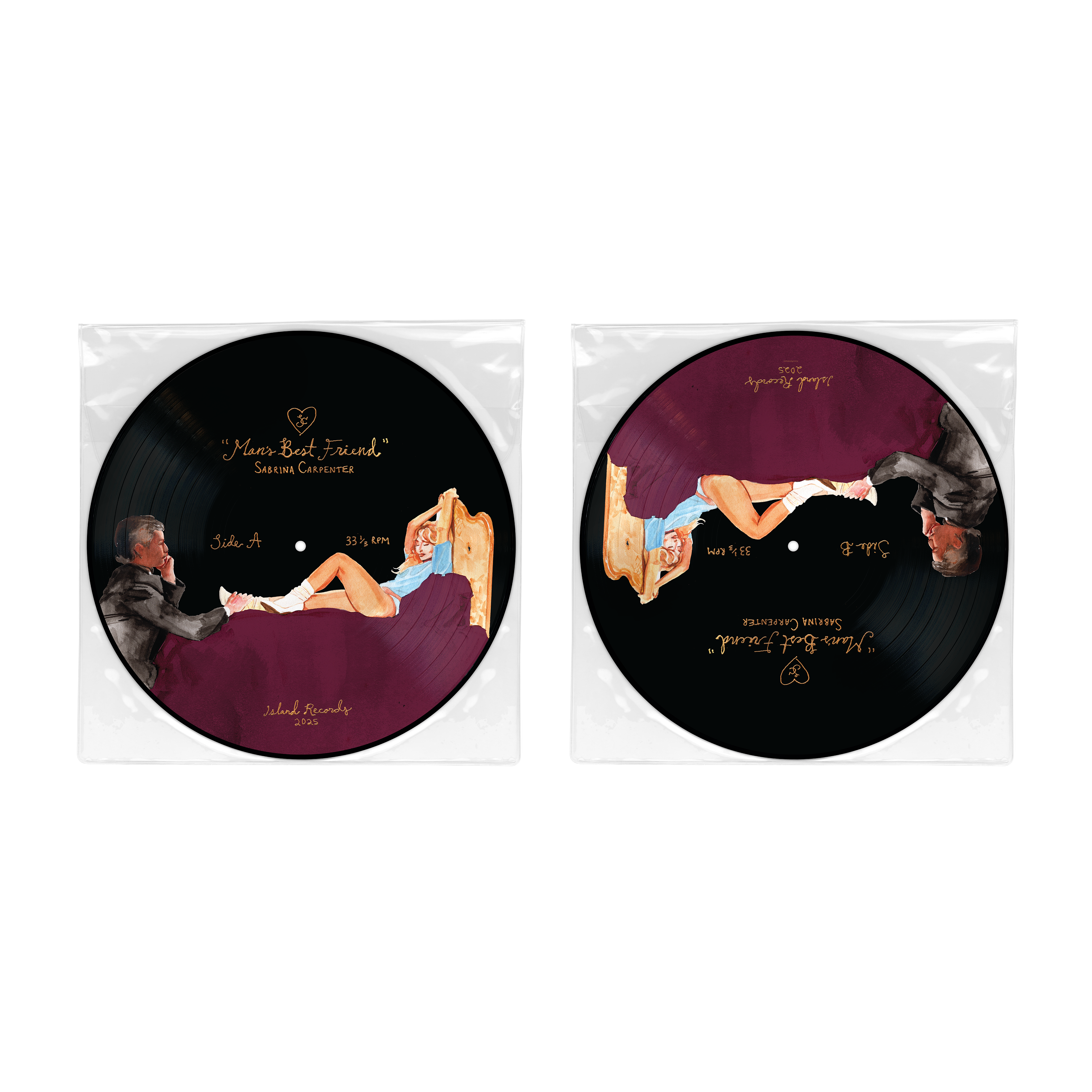 Sabrina Carpenter - Man's Best Friend D2C Picture Disc