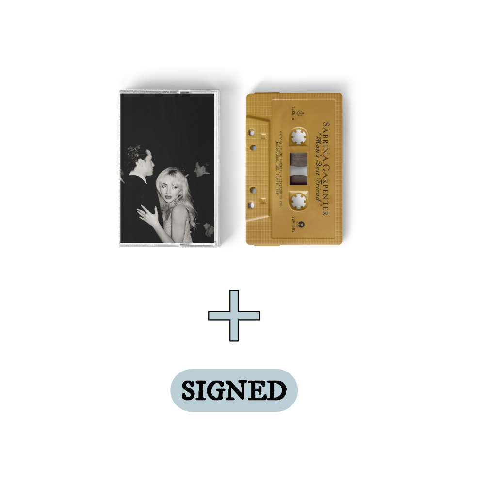 Man's Best Friend D2C Alt Cover Cassette + Signed Art Card Bundle