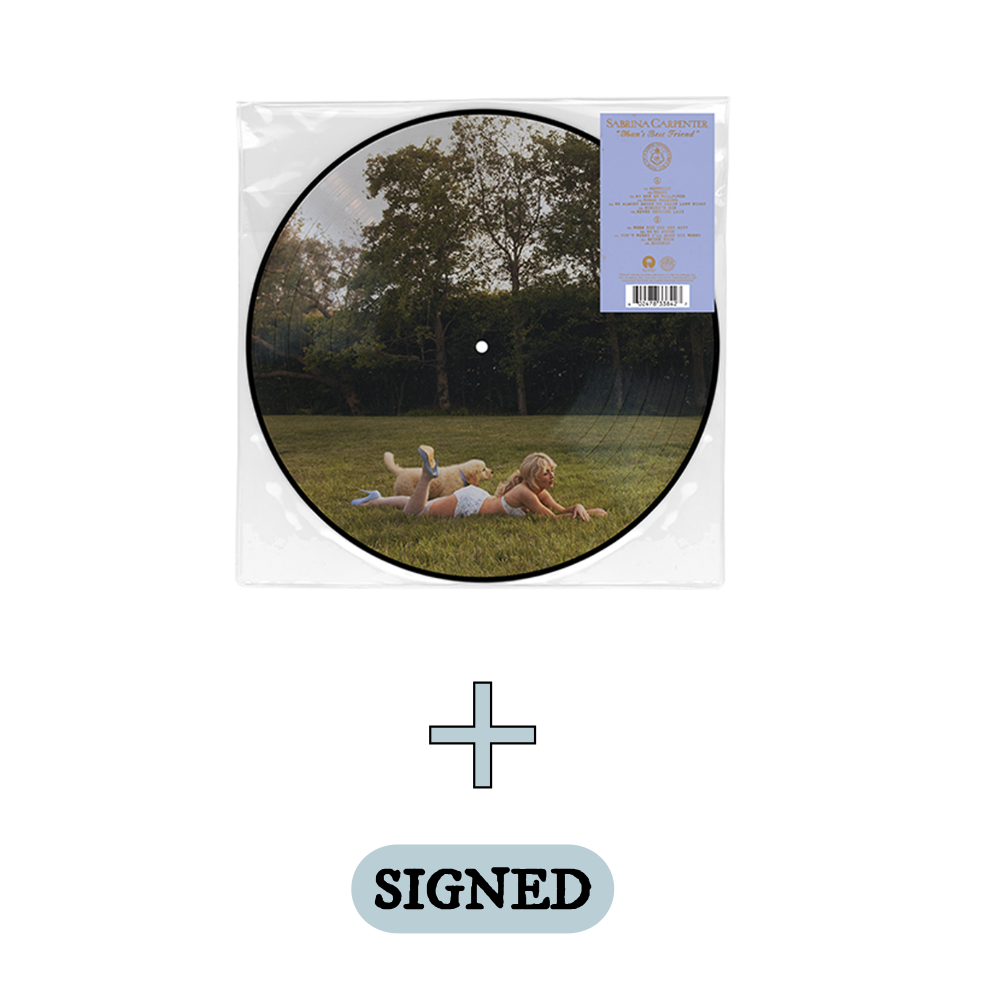 Man's Best Friend Exclusive Spotify Picture Disc + Signed Art Card Bundle