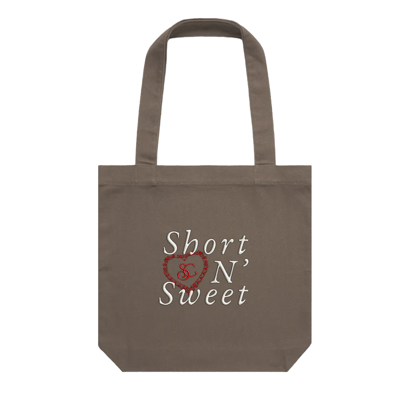 Sabrina Carpenter - Short n' Sweet Brown Tote Bag